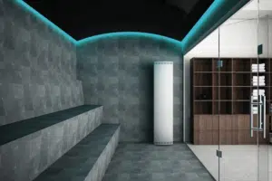 Terma romana acristalada