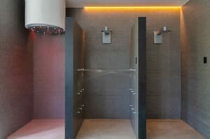 Hidrotherapy & showers, Wellness for professional athletes