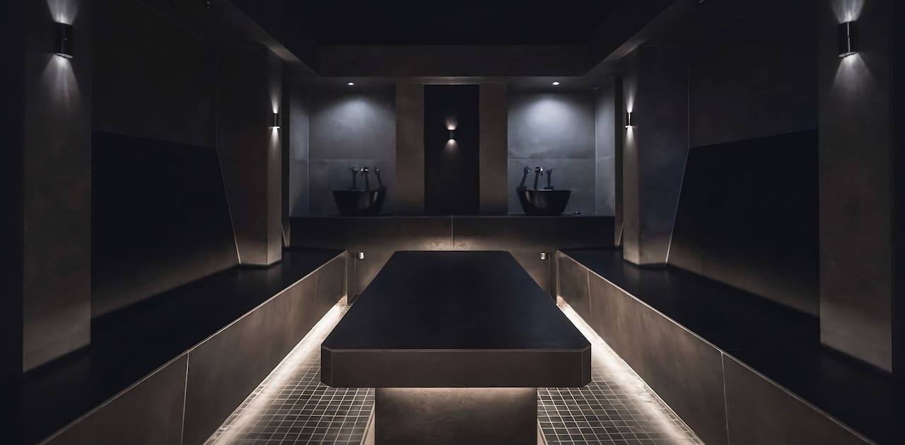 Baño turco o Hammam de Cerámica