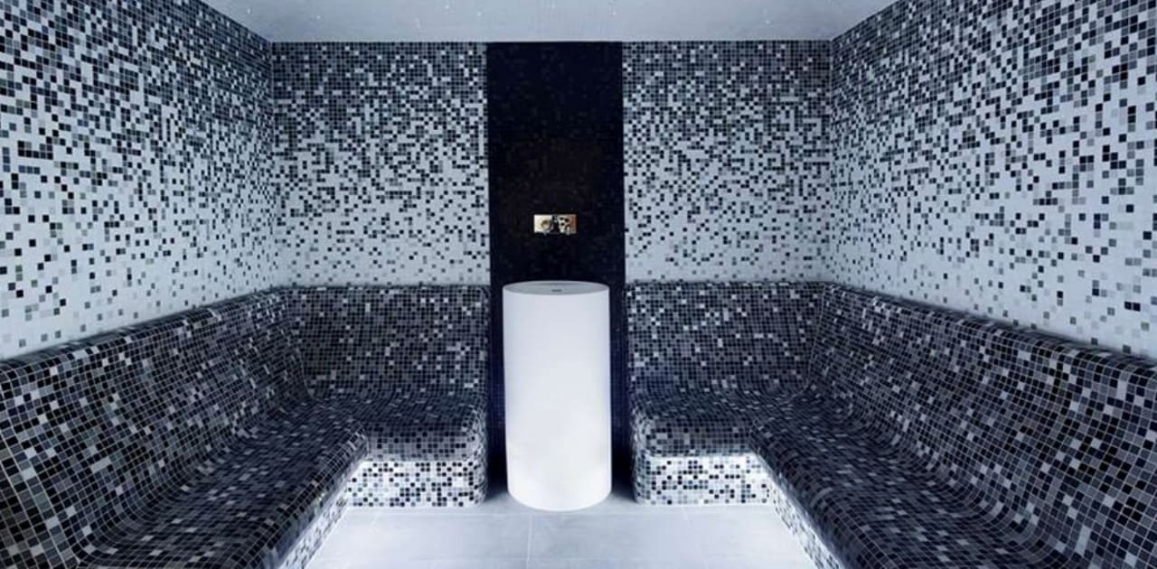 Mosaic Steam bath or hammam