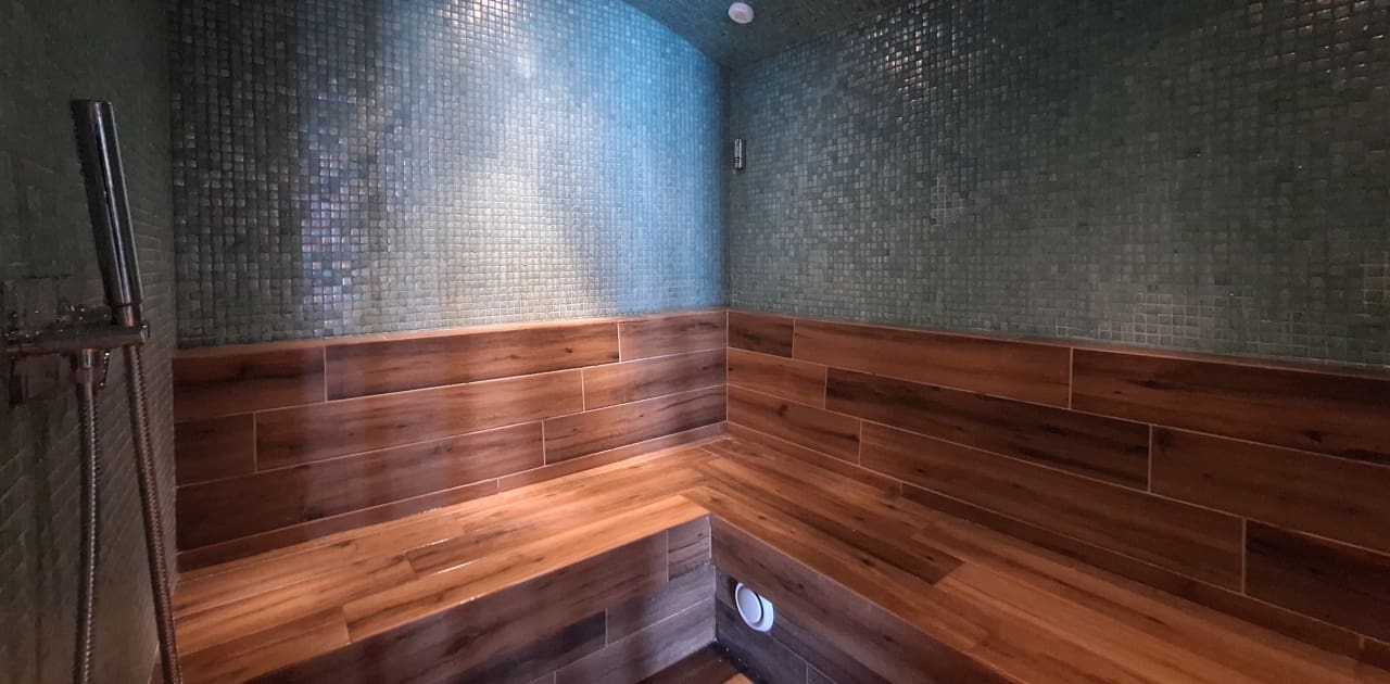 Custom-Built home steam bath