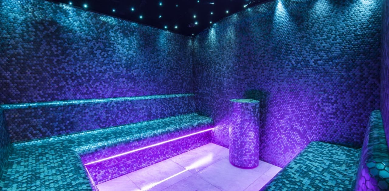 Baño turco o Hammam de mosaico