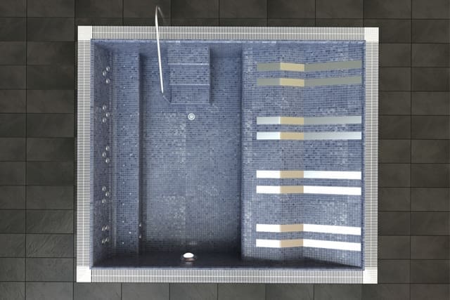 Piscines en mosaïque, possibilités infinies