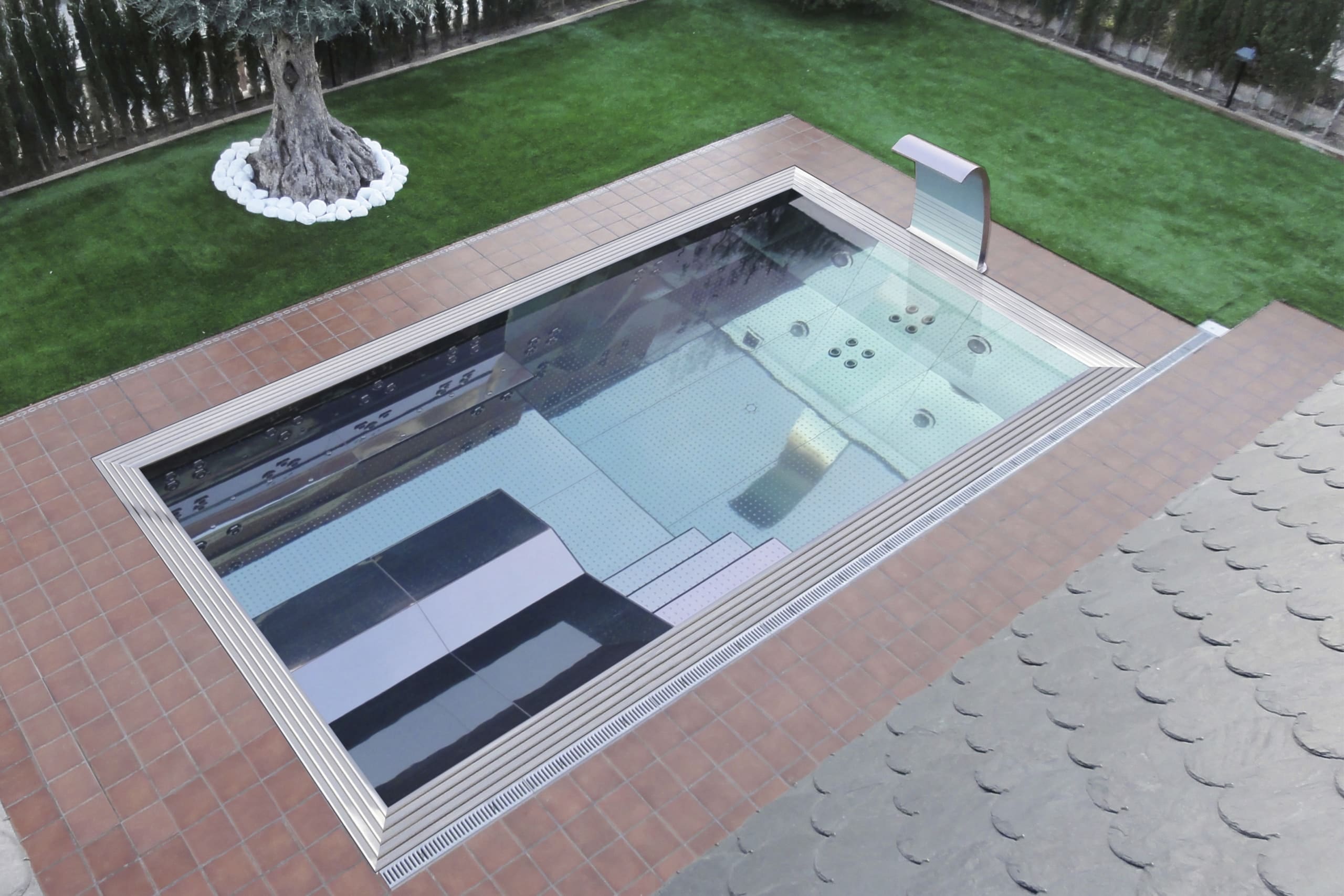 Piscines en inox, piscines en acier acier inoxydable