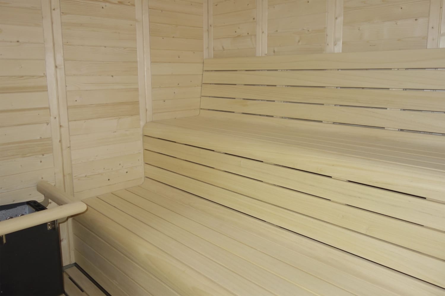 Sauna Barcelona en madera de Abeto