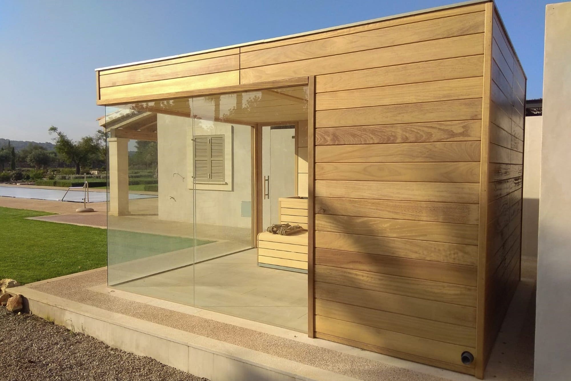 Sauna Cúbica, ideal para el exteior