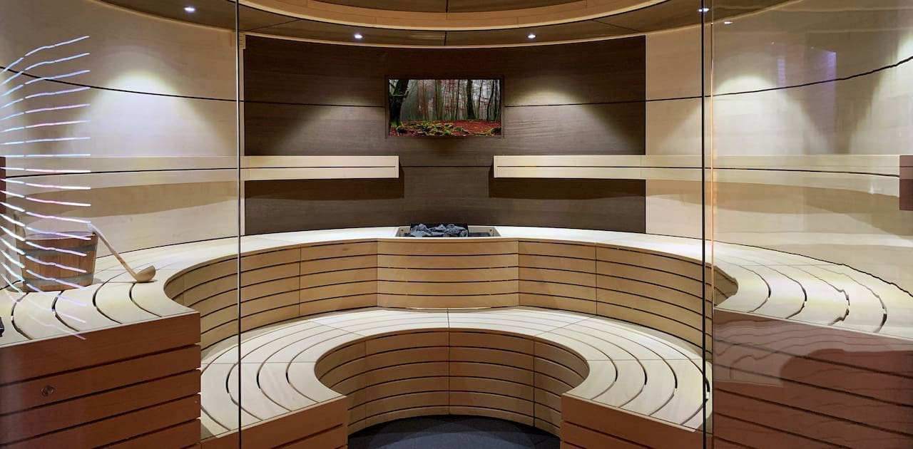 Sauna medida, Round