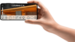 Panel ECOTOUCH 4.0 en sauna seca.

