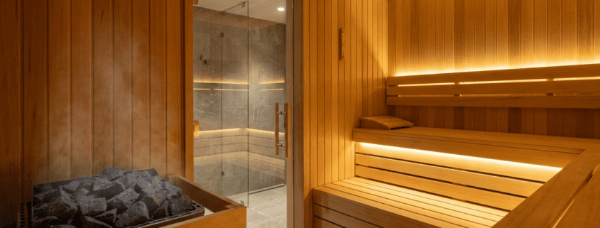 Sauna tipo clasica para B2B de Inbeca